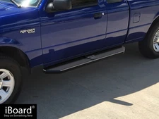 APS Premium 6" Black Side Steps Fit 99-11 Ford Ranger Super Cab 4-Door
