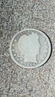 1896 25c Barber Silver Quarter Dollar Twenty Five Cents Philadelphia