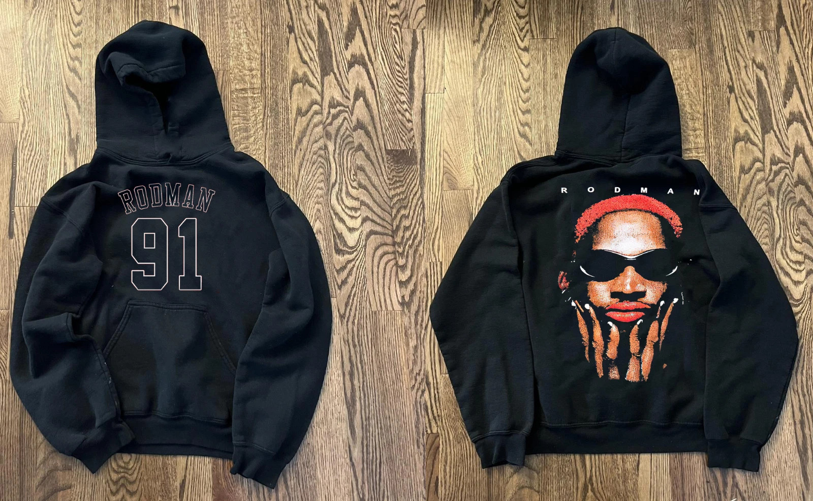 DENNIS RODMAN Collection Gift For Fan 2-sides Hoodie S to 5XL-image