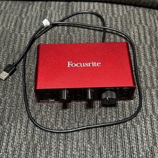 Focusrite Scarlett Solo Audio/Midi Interface 4th Generation USB Cable, Tested