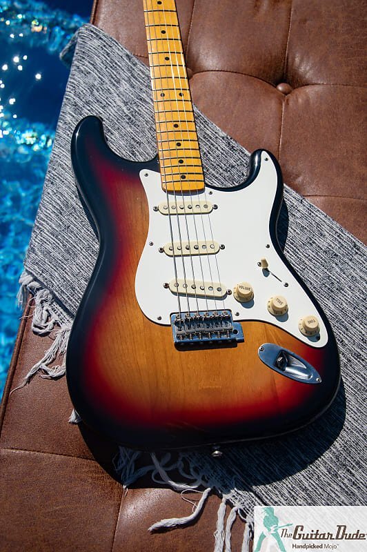 1997 Fender ST58-70TX '58 Stratocaster Reissue -CIJ - Pro Set Up w