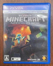 PS Vita Minecraft PlayStation Vita Edition Sony PlayStation Vita Japanese Games