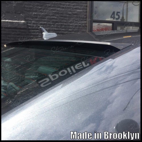 StanceNride 818R Rear Roof Spoiler Window Wing (Fits: Audi A8 A8L 2010-2017 D4) - Picture 8 of 12