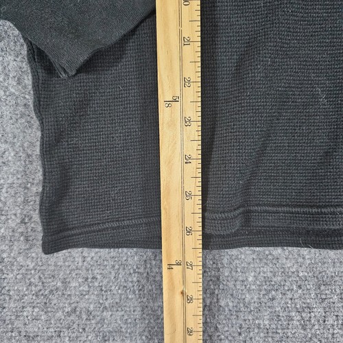 Polo Ralph Lauren Long Sleeve Waffle Knit Thermal Shirt Black/Red Men's Size L - Picture 4 of 6