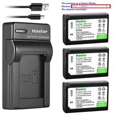 Kastar Battery Slim USB Charger for ED-BP1410 BP1410 Samsung WB2200BMBCL WB2200F
