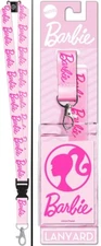 Ata-Boy Barbie Logo Reversible Lanyard with Breakaway Clip and ID Holder