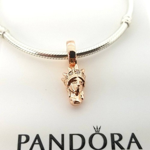 New Pandora Rose Gold New York Statue 