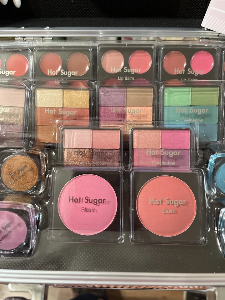 Kit de Maquillaje Hot Sugar Niñas Juego Completo de Cosméticos de Inicio Estuche de Sirena Incluido Foto 3 de 4