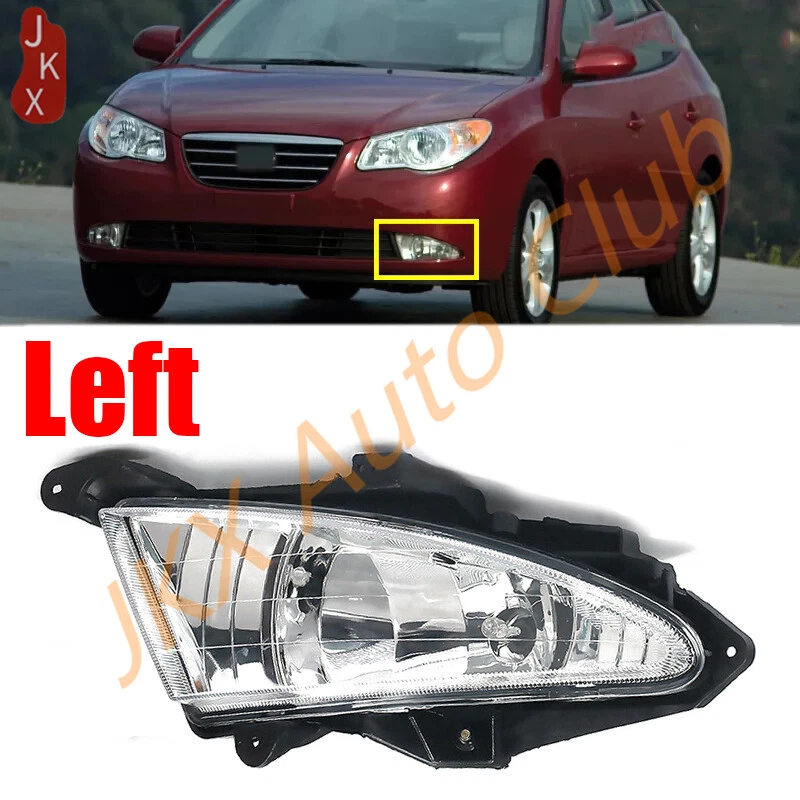 Luz antiniebla izquierda DRL bombillas de luz diurna para Hyundai Elantra 2007-2011 Foto 2 de 4