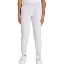 DSG Girls' Velour Slim Fit Jogger Pants size L