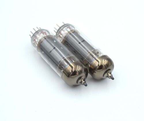 Matched Pair!!! 2pcs 6P15P-EV New Same Date Gold Grid NOS tube EL83 SV83 - Picture 5 of 5