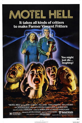 72883 MOTEL HELL Movie Horror Gore Wall Decor Print Poster