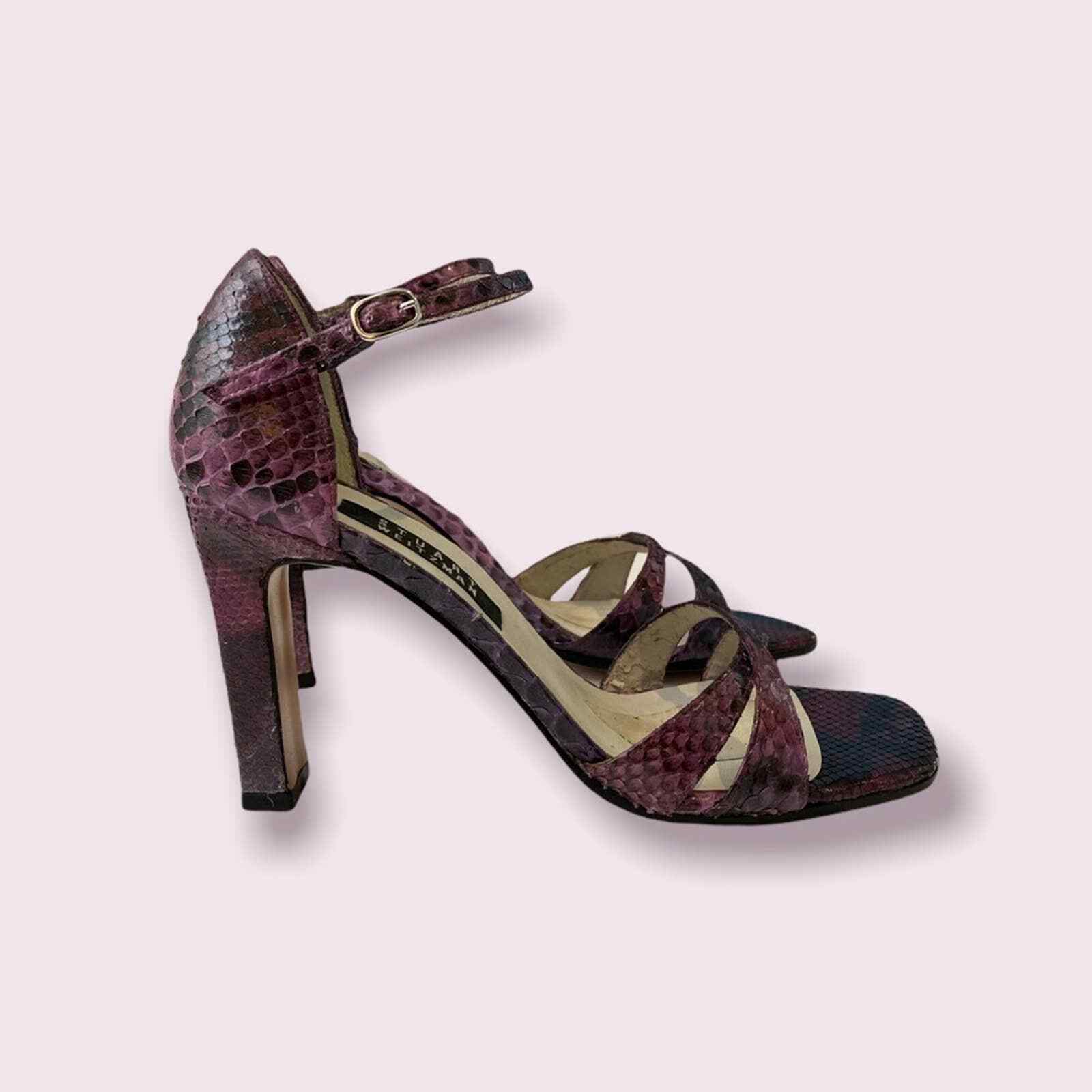 Stuart Weitzman Stencil Python Heels 8 - image 1