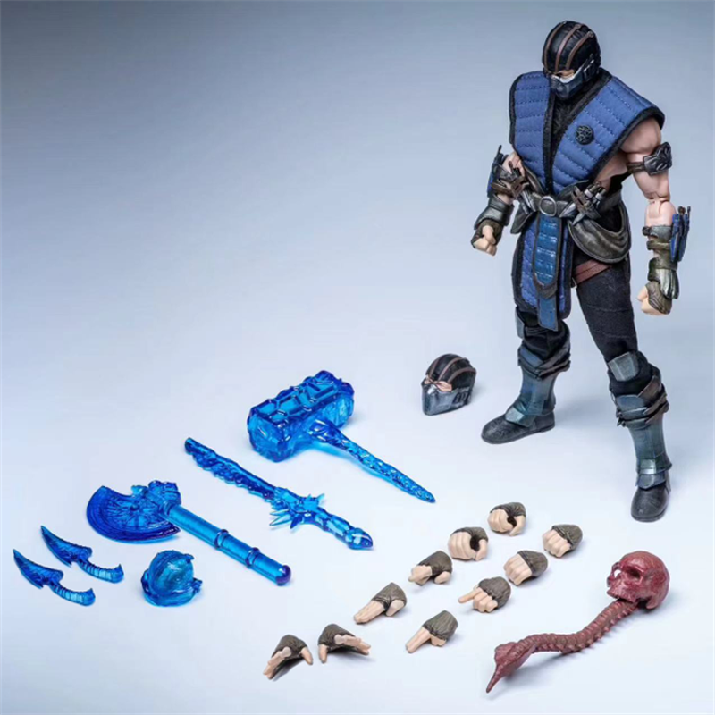 JM toys Sub-Zero Mortal Kombat 6.5in Action Figure Collectible