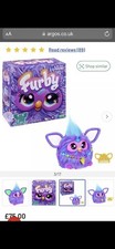 Furby Hasbro Purple Interactive Toy Plush - English version AGE 6+  | SKU1405