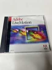 Genuine Adobe Live Motion PC Software 2000 Windows Mac With Serial Number