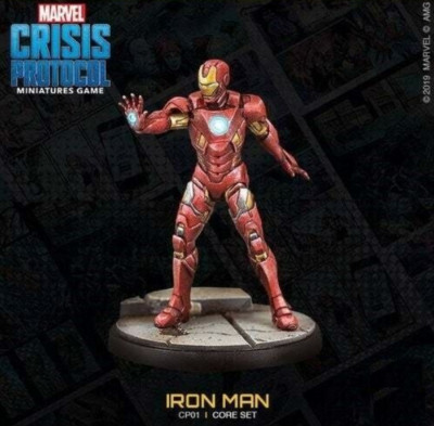 Marvel Crisis Protocol Core Set Iron Man ONLY, NO Cards / Tokens