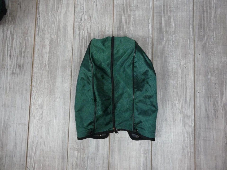 Bolsa de golfe Armour 6 divisórias carrinho vintage verde/dourado com capa de chuva e estojo de viagem - Imagem 4 de 4