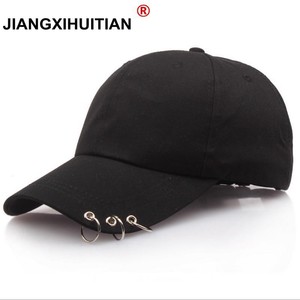 kpop cap with rings