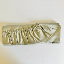 AUTHENTIC VALENTINO GARAVANI RUFFLES SILK LONG CLUTCH MADE IN ITALY