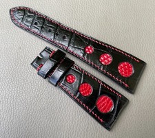 Genuine Leather Watch Strap Band size16 18 19 20 22 24 25 26m