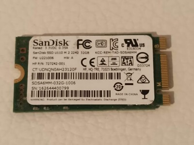 Verschiedene Marken M.2 16GB/32GB Solid State Drives