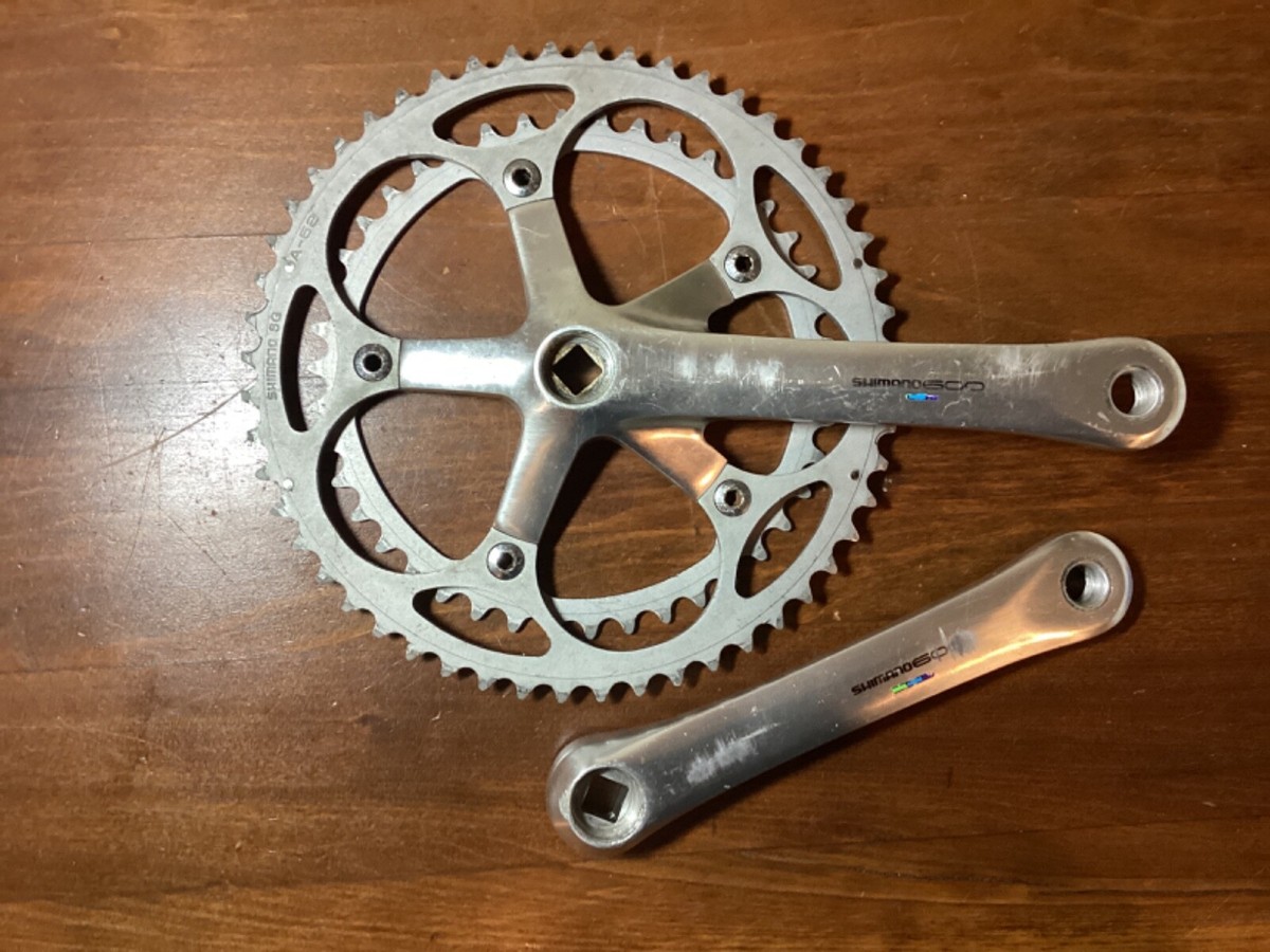 Shimano 600 Tricolor Cranket 170mm 42-52 Shimano Japan FC-6400