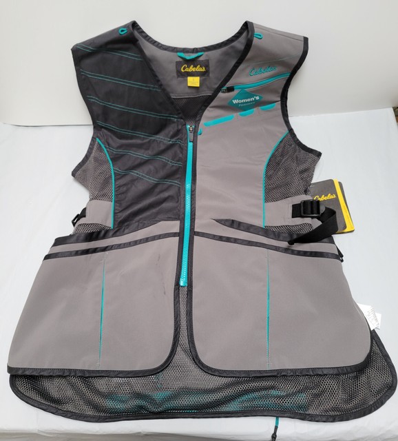 Cabela’s Era Shooting Hunting Fishing Vest for Women’s Size Large for