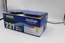Brother TN2213PK Three Pack (Cyan, Magenta, Yellow) new open
