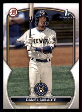 Daniel Guilarte 2023 Bowman #BP-21 Prospects Milwaukee Brewers