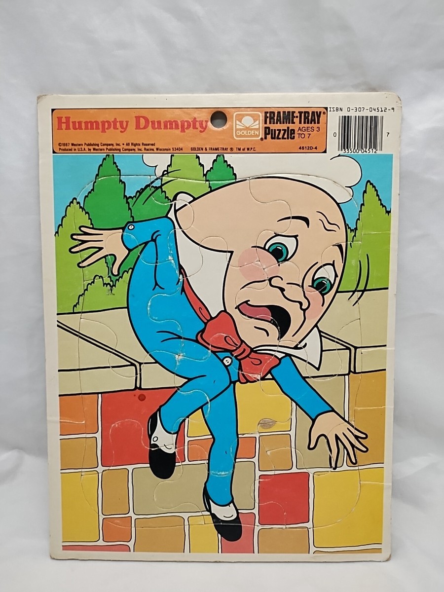 ビンテージ ハンプティダンプティ Vintage 1987 Humpty Dumpty Frame-Tray Puzzle | eBay