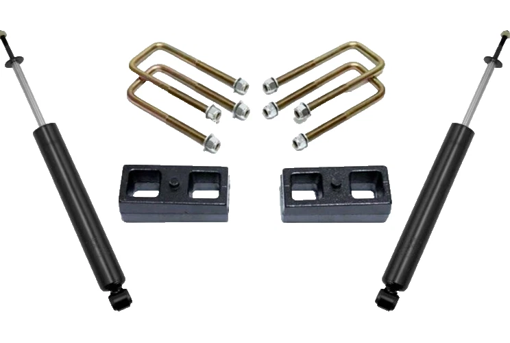 Задний подъемный комплект MaxTrac 906820 2 дюйма с амортизаторами подходит для 2005–2023 Toyota Tacoma 2wd 6-Lug - Изображение 2 из 4