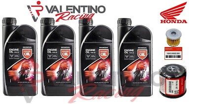 Kit Tagliando Olio Per Honda VFR X Crossrunner 800 2011-2013 | 4L Olio 10W40 + Filtro HIFLO