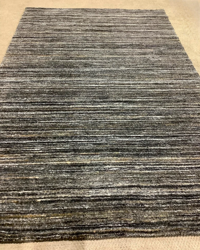 Alfombra Oriental 5' x 8' hecha por Capel Rugs Charcoal Burke - 100% Poliéster Foto 4 de 4