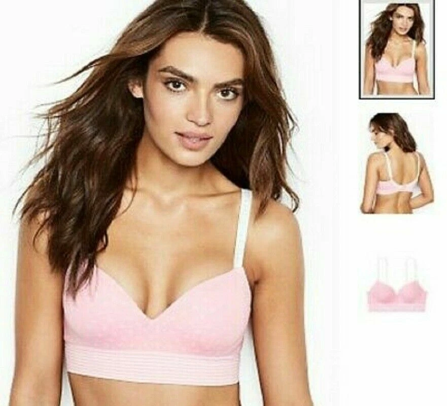 Victoria's Secret Perfect Comfort Push-Up Wireless Bra PINK S M L