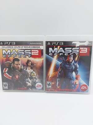 Ps3 Mass Effect 3 complete & Mass Effect 2