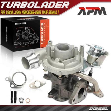 Turbolader MERCEDES-BENZ CITAN Mixto 109 CDI (415)
