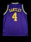ADRIAN DANTLEY SIGNED AUTO CUSTOM UTAH JAZZ JERSEY w/PSA — photo 1