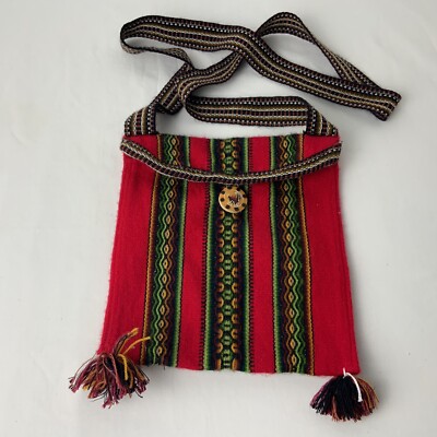 Fair Trade SanYork Peruvian Wool Handbag Crossbody Purse