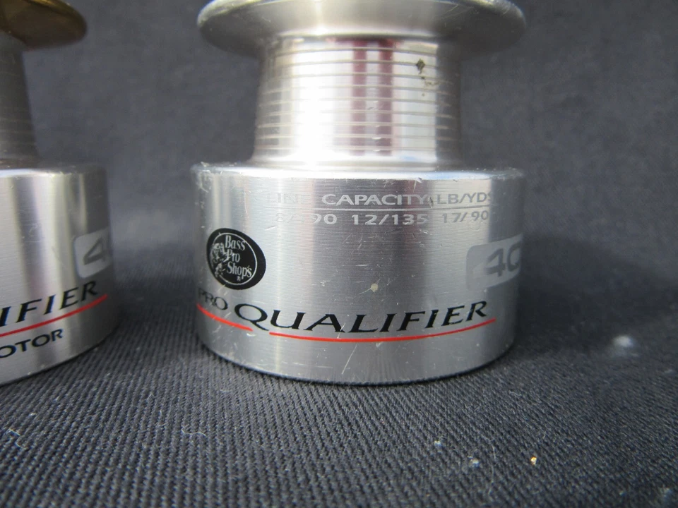 Lot 2 Bass Pro Shops - Pro Qualifier 40 Spinning Reel Spool 1 with Titanium Lip - Image 2 of 4