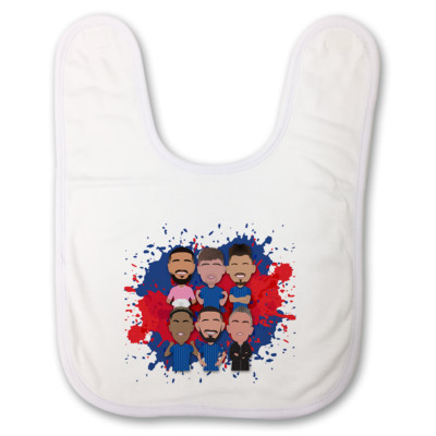 Ipswich 2024-25 Vector Heroes Baby Lätzchen Stoff Traktor Jungen Fans Geschenk