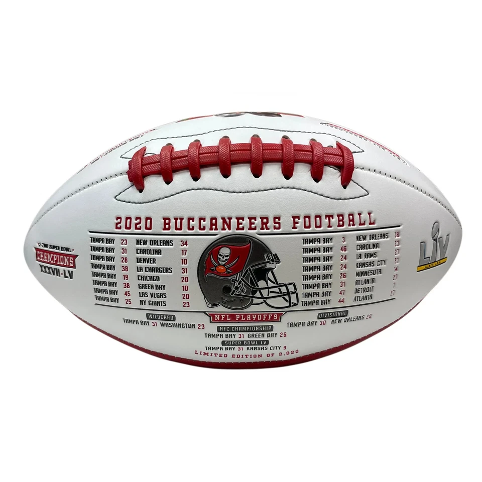Tampa Bay Buccaneers Super Bowl LV Fútbol Edición Limitada Foto 4 de 4