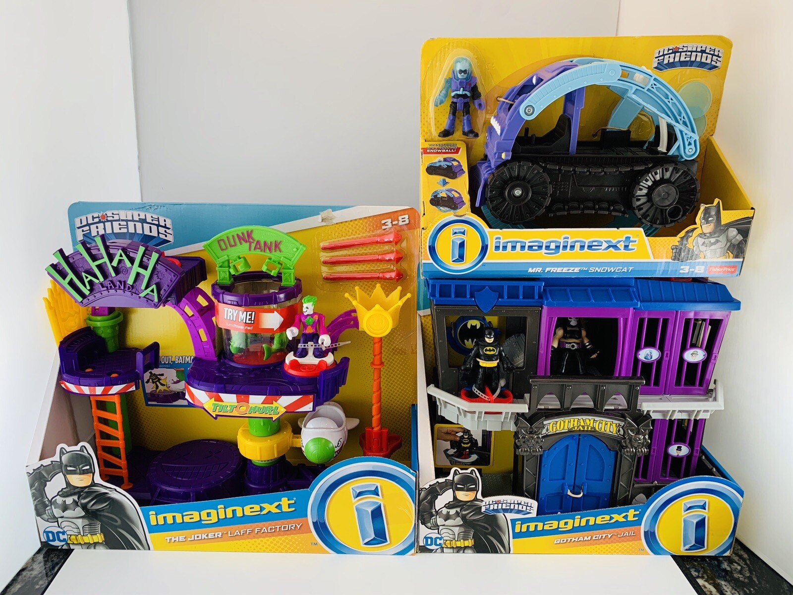 imaginext mr freeze gift set