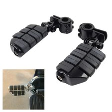 Universal Motorcycle Footpegs Highway Pegs Foot Rest 1-1/4" For Harley For Honda