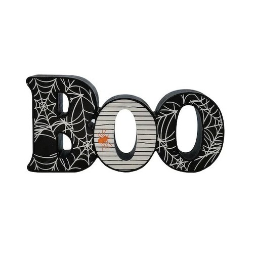 Ashland Brand Boo Halloween Tabletop Sign 10" eBay