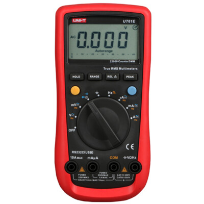 UNI-T UT61E Digital Multimeter Meter True RMS 1000V AC DC Multimeter Voltage 