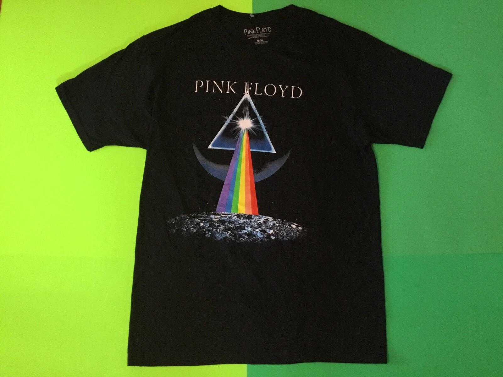New Perryscope Productions LLC PINK FLOYD Men’s Short Sleeve T-Shirt Sz M Black