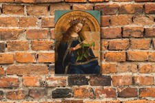 Virgin Mary detail from the Ghent Altarpiece Hubert van Eyck Catholic Canvas Art