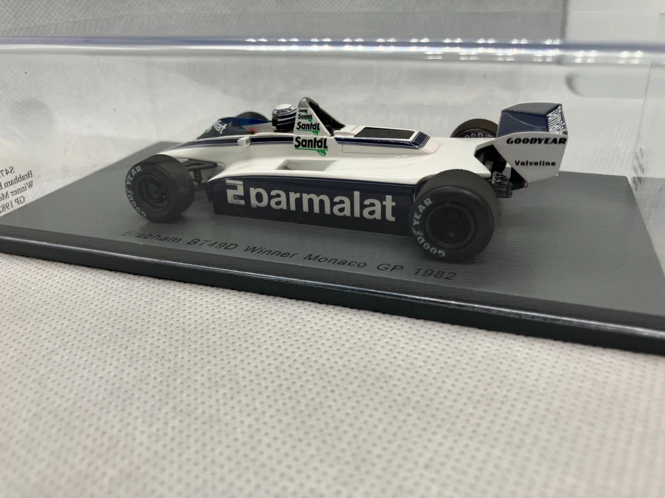 1/43 Spark S4789 Brabham BT49D Winner Monaco GP 1982 Riccardo Patrese - Immagine 3 di 4
