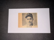 Carl Scheib, ATHLETICS, Vintage 1954 Photo Card, 3x5 Size